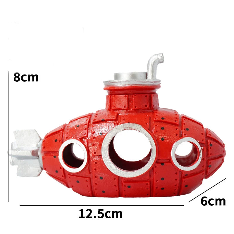 Decoración submarina para acuarios de RESINA – Color vívido y resistente, ideal para decorar y crear ambientes naturales