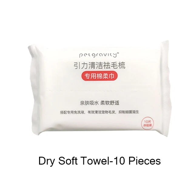 Cepillo y peine para gatos - Diseño suave y portátil, fácil de usar