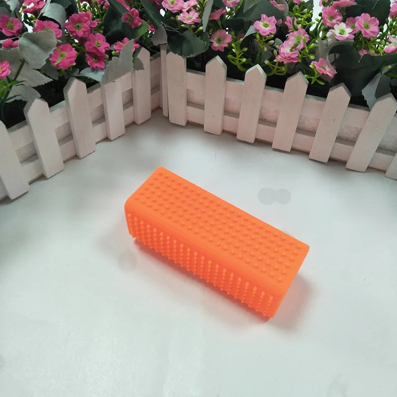 Cepillo Eliminador de Pelos para Mascotas en Silicone - Duradero, Ecológico y Compacto