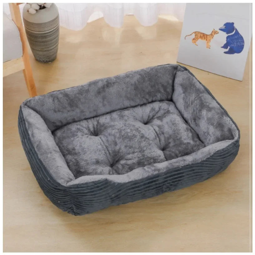 Cama Impermeable BPEDT para Perros y Gatos – Suave, Resistente y Versátil