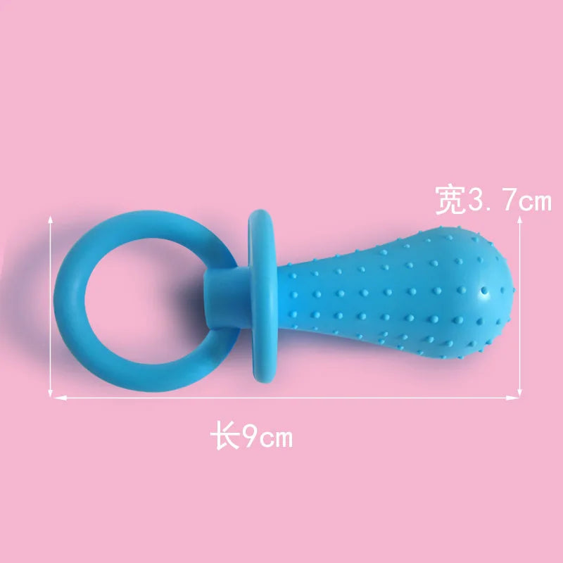 Juguete para Perros de Mordida en Caucho para Limpieza de Dientes - Resistente y Seguro