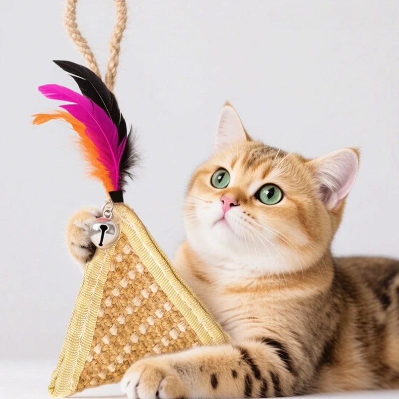 Rascador para Gatos con Material PP Cotton y Tamaño 15x9cm