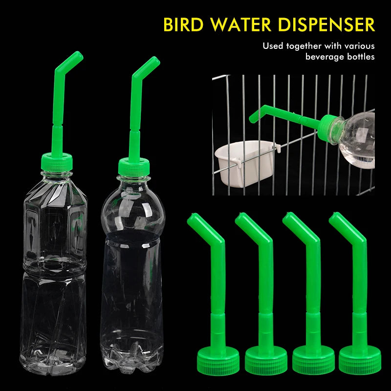 Dispensador de agua para aves en set de 2 unidades