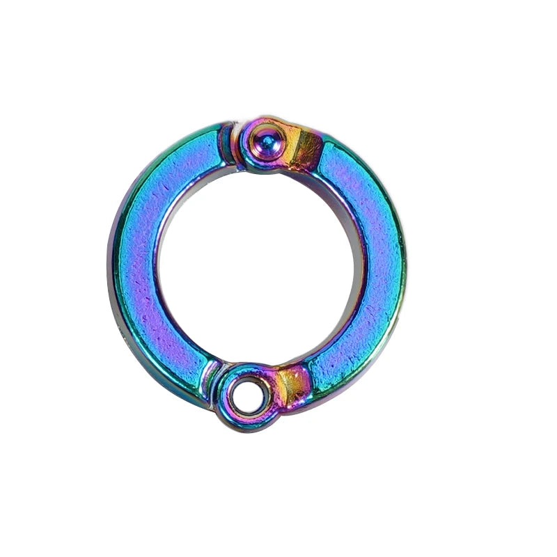 Anillos de pata metálicos para loros y aves de 4 a 15mm