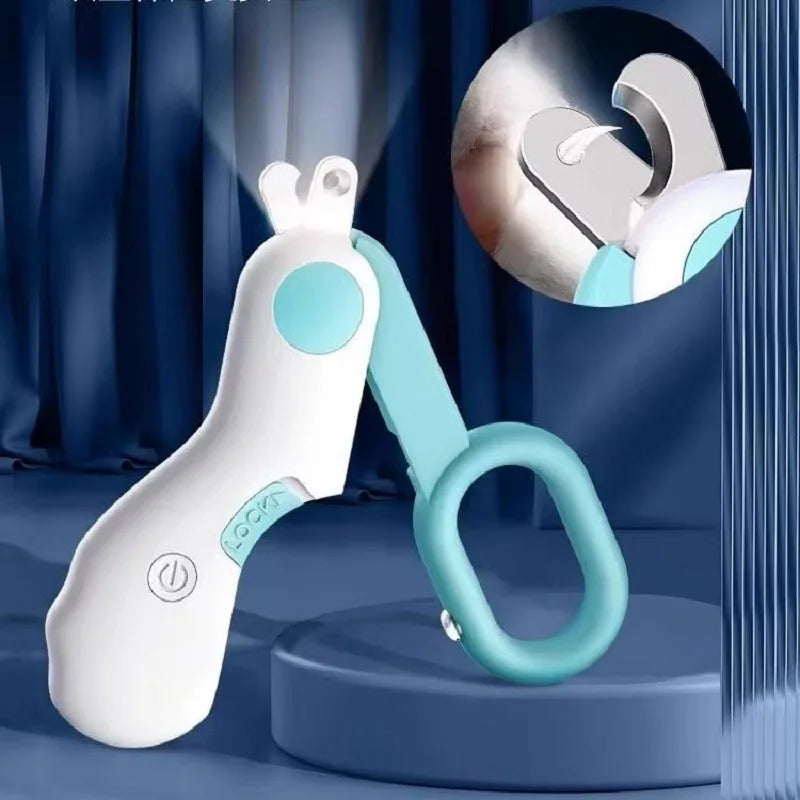 Cortaúñas para Perros con Luz LED y mango ergonómico