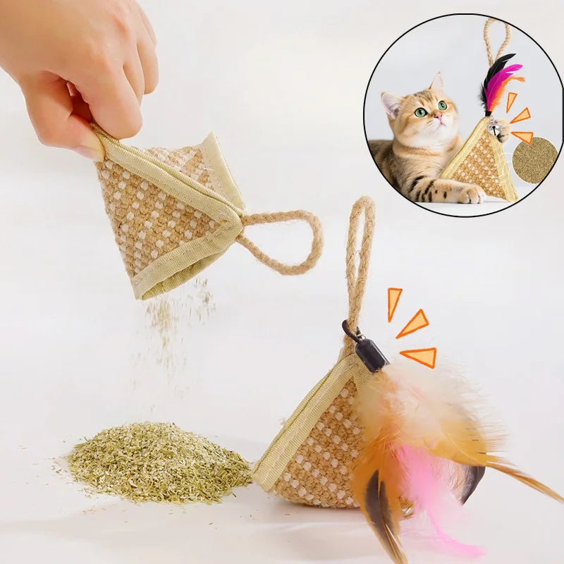 Rascador para Gatos con Material PP Cotton y Tamaño 15x9cm