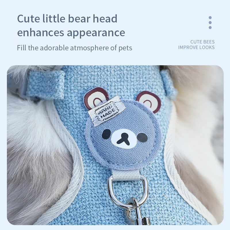 Correa de Pecho para Mascotas Ajustable y Padded en Colores Variados