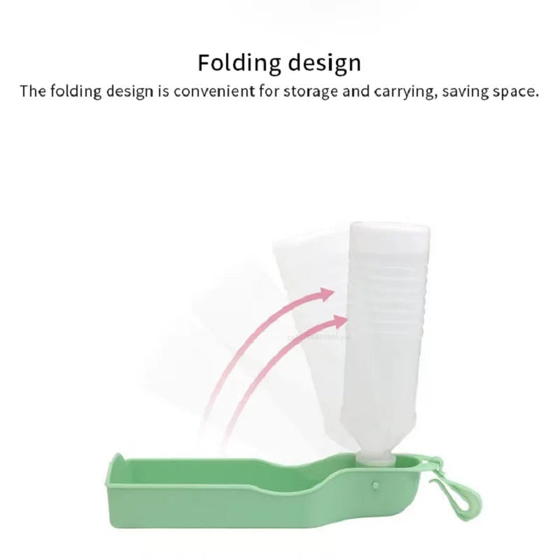 Botella de Agua para Perros - Capacidad de 250ml o 500ml, Material de Plástico, Diseño Universal