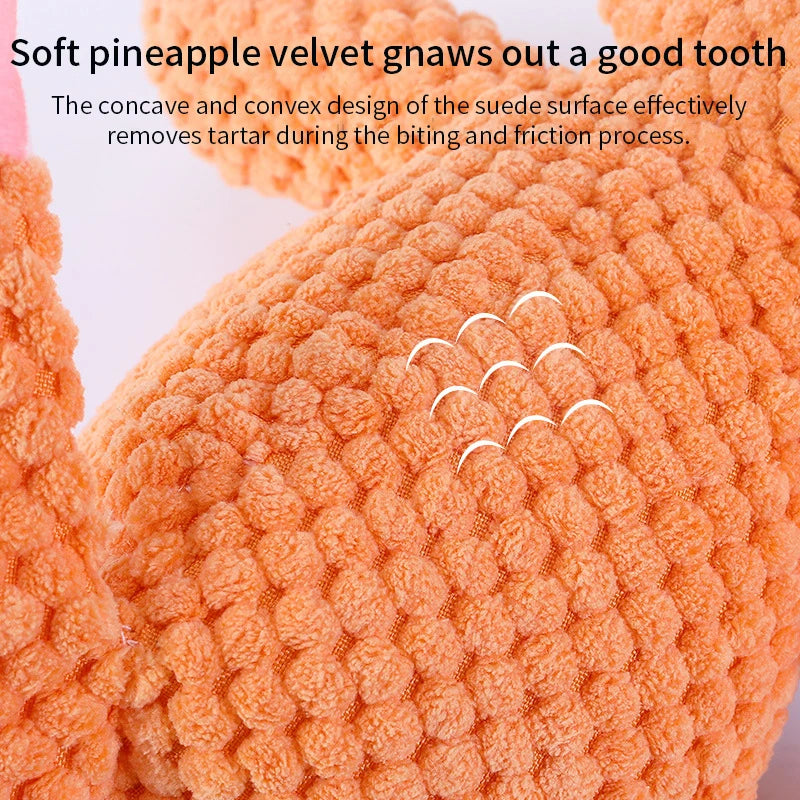 Juguete de Peluche Interactivo para Perros - Resistente a Mordidas, Con Sonido y Estímulo