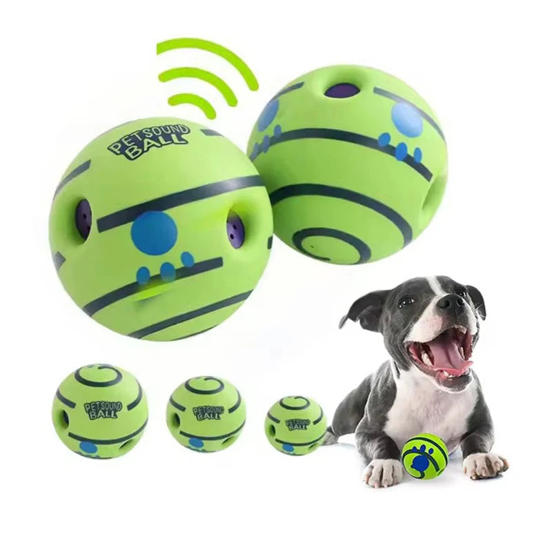 Pelota interactiva Wobble Wag Giggle para perros – Diversión y ejercicio asegurados