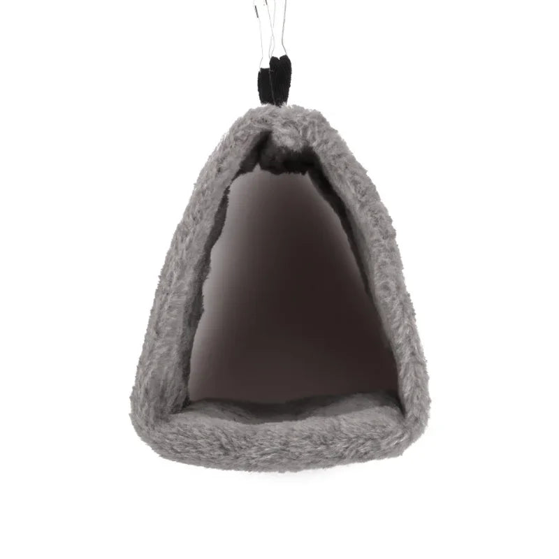 Nido cálido de felpa para loros, para dormir y incubar, tamaño pequeño