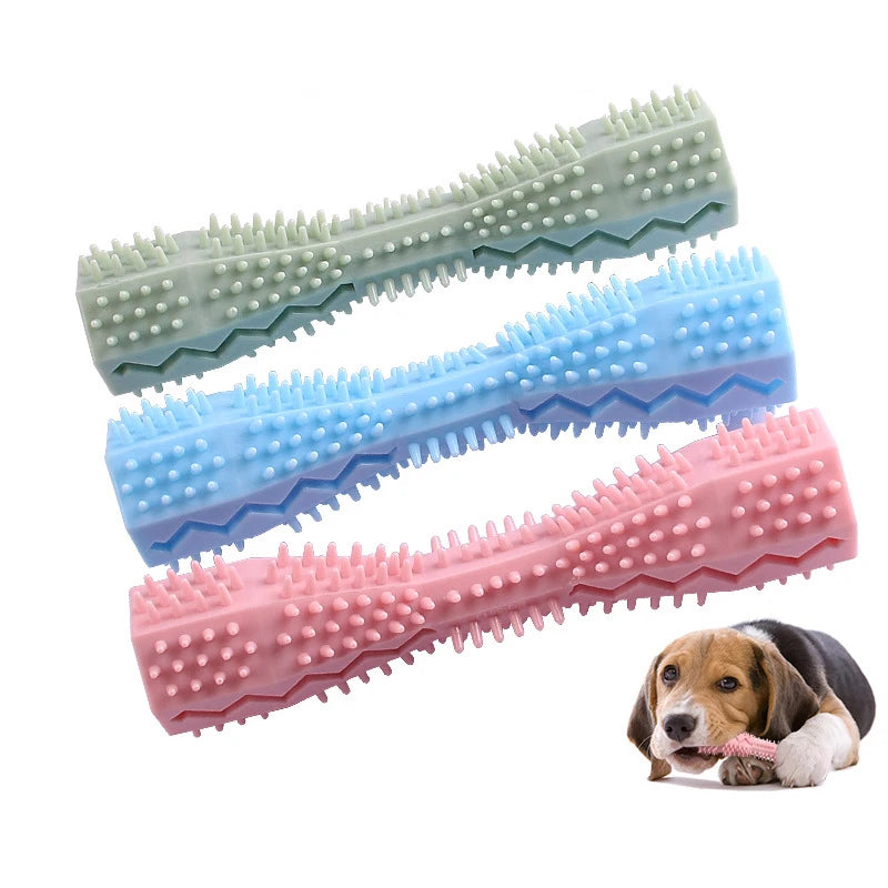 Juguete de Molar para Perros y Gatos - Limpieza Dental y Resistente, en Colores Brillantes