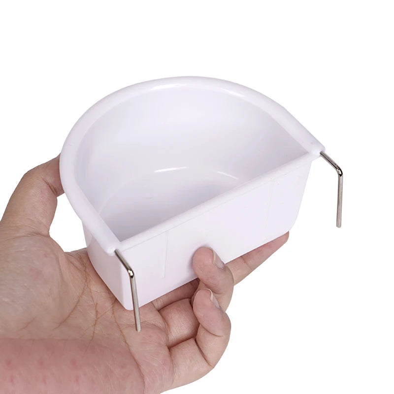 4pcs de comederos colgantes de plástico para aves