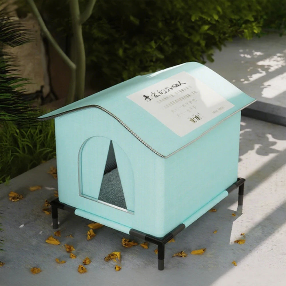 Casa para gatos resistente y impermeable para exteriores e interiores