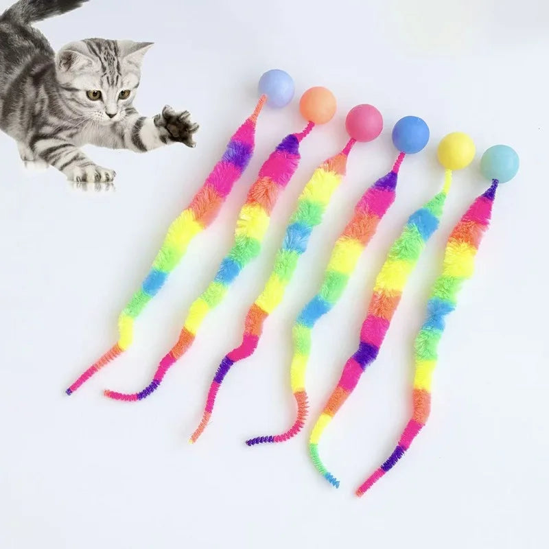 Juguete de Pelota para Gatos - Diversión Segura y Duradera