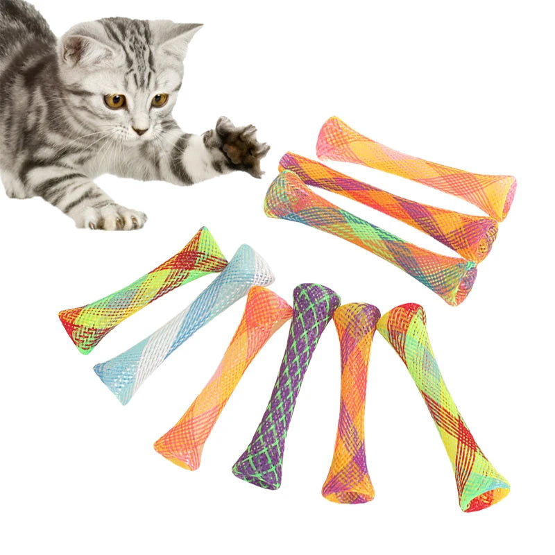 Juguete para Gatos en Material Plástico, Diversión y Alivio para Dientes