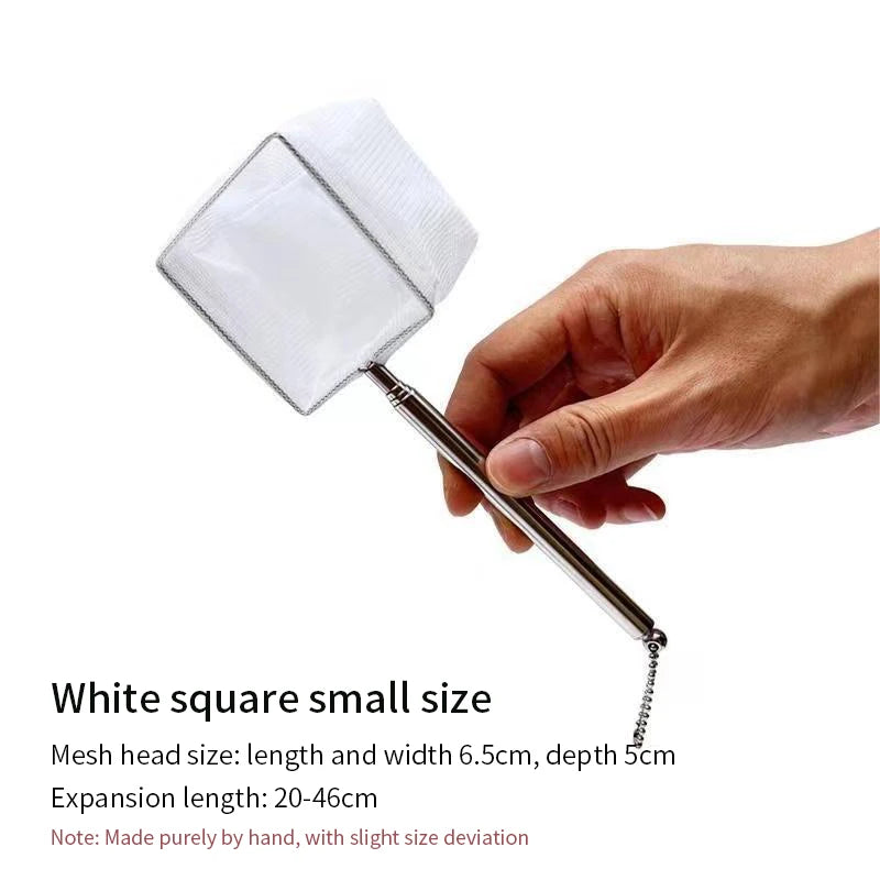 Red de Pesca para Acuario – Resistente, de Poliéster y Antidesgarro