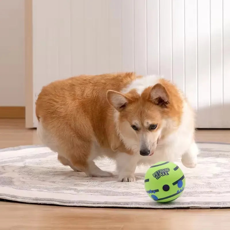 Pelota interactiva Wobble Wag Giggle para perros – Diversión y ejercicio asegurados