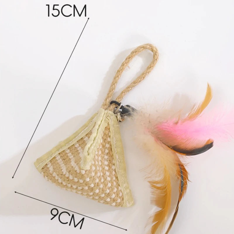 Rascador para Gatos con Material PP Cotton y Tamaño 15x9cm