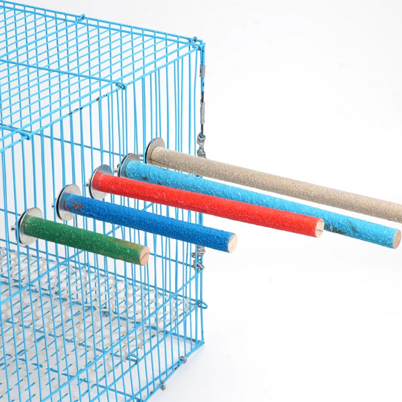 Varilla de Madera para Aves y Periquitos – Juguete Natural y Decorativo