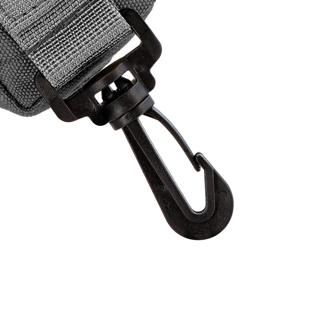 Dispensador de bolsas para excrementos de perro con clip y gran capacidad