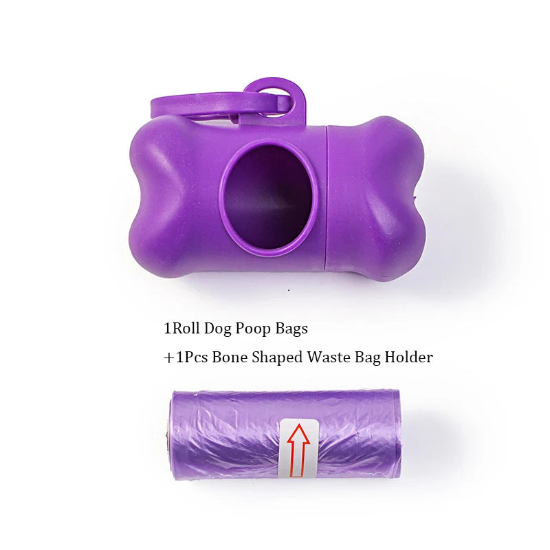 Dispositivo portátil para limpieza de heces caninas - Diseño en forma de hueso, práctico y ecológico