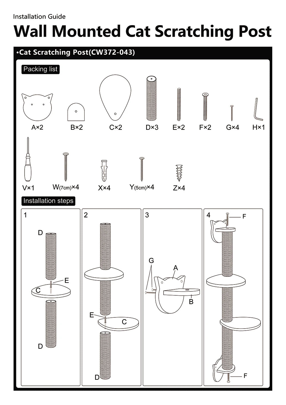 Árbol de actividad para gatos con postes rascadores y doble nivel