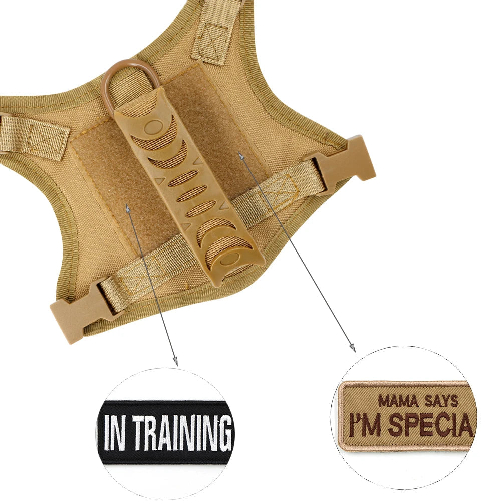 Arnés para perro cachorro ajustable y acolchado con sistema de liberación rápida