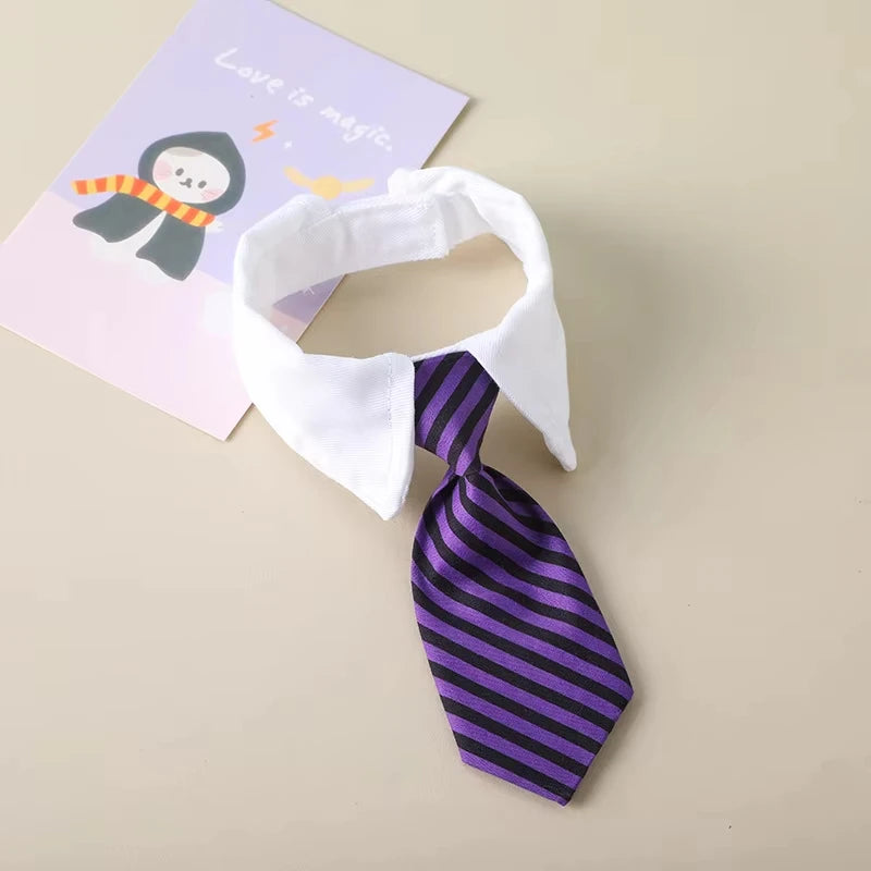 Corbata con Faja Personalizada para Gatos – Diseño a Cuadros y Ajustable