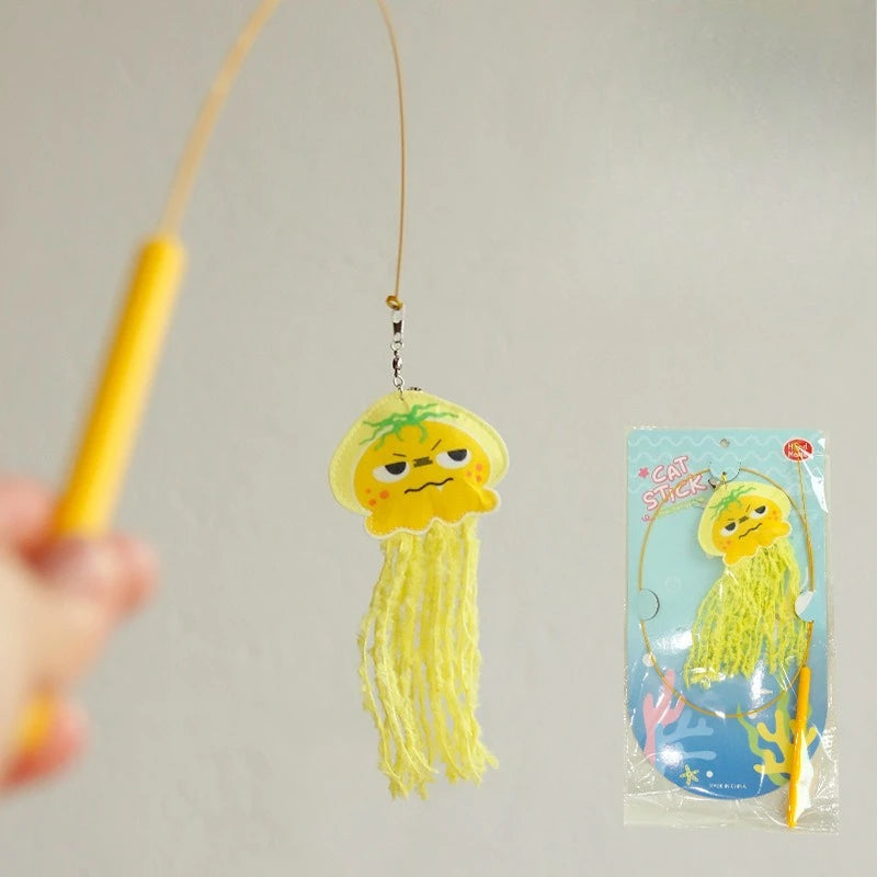 Elemento de Juego para Gatos con Poste de 89 cm de Altura