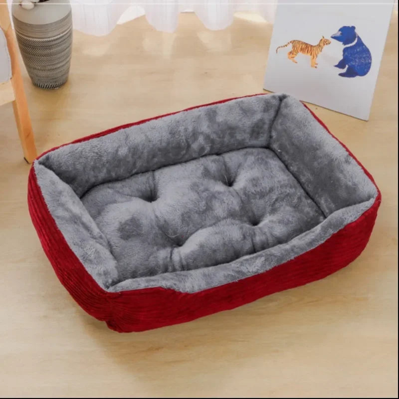 Cama Impermeable BPEDT para Perros y Gatos – Suave, Resistente y Versátil