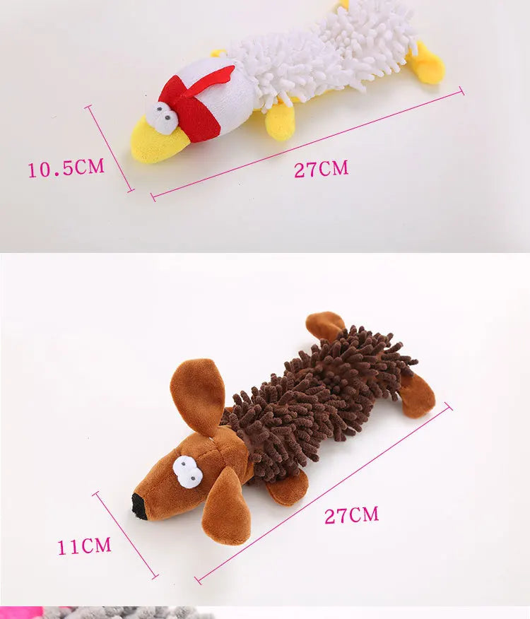 Juguete de Peluche para Perros - Animal de Compañía, Suave y Atractivo