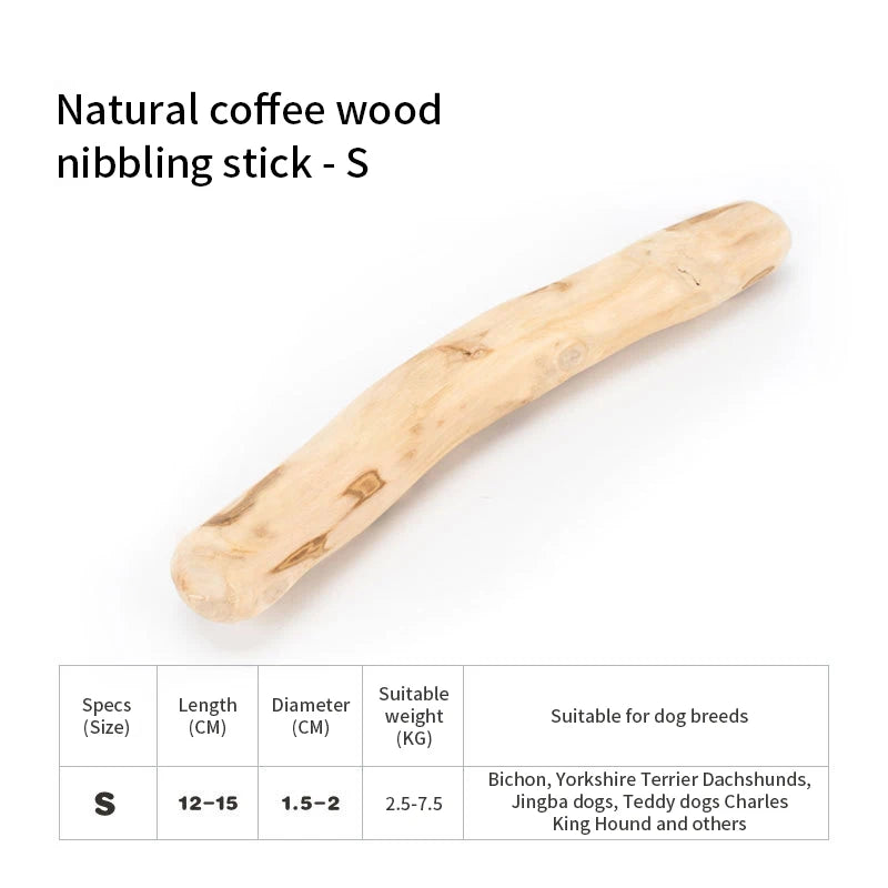 Juguete para Perros de Madera - Mordedor Duradero y Estimulante