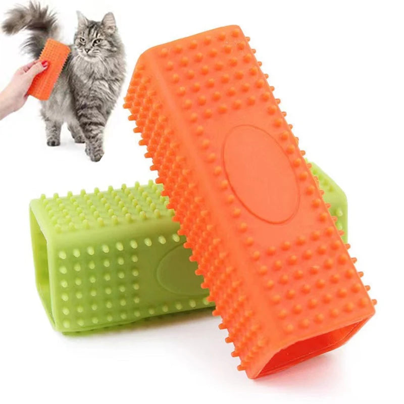 Cepillo Eliminador de Pelos para Mascotas en Silicone - Duradero, Ecológico y Compacto