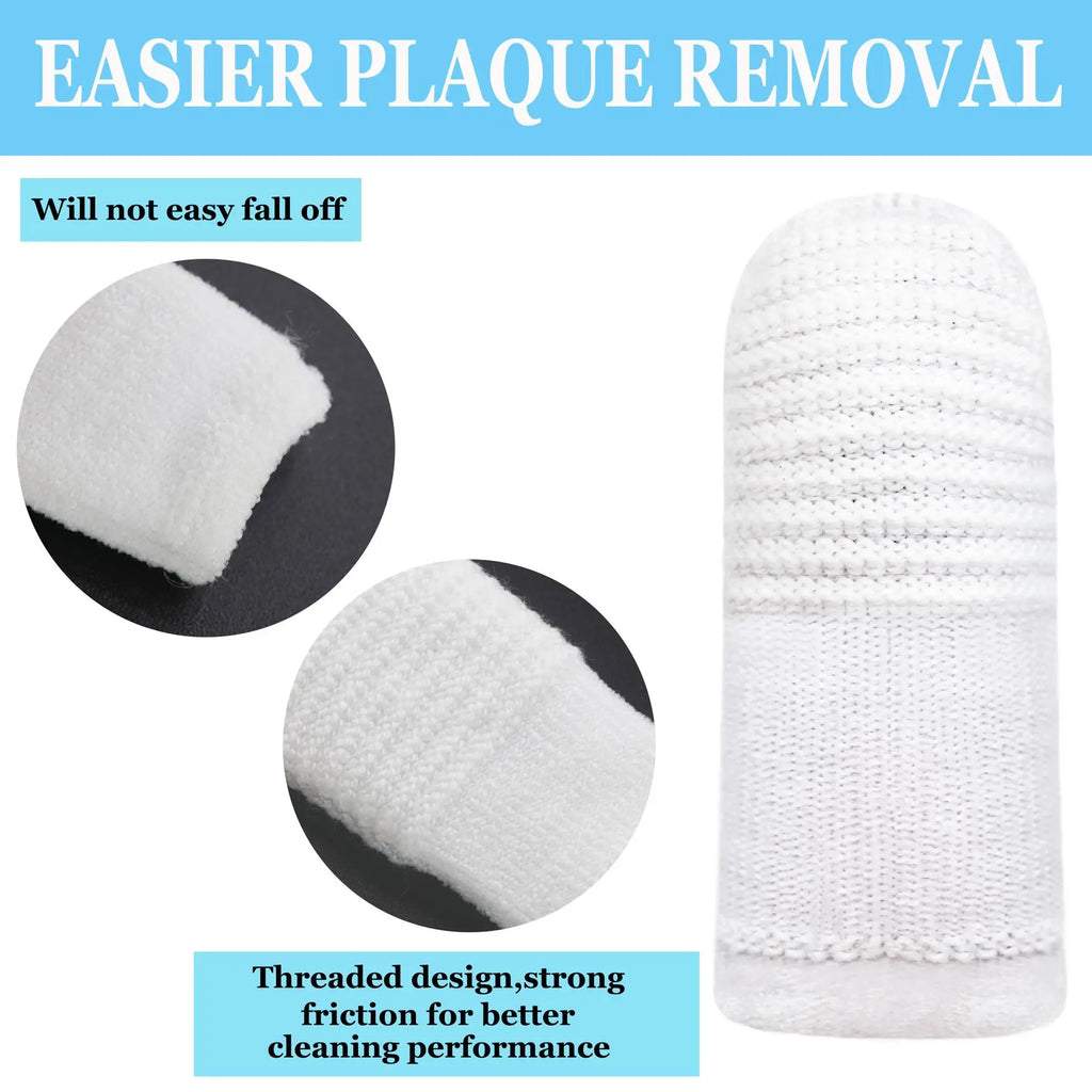 Set de Cepillos de Dedo para la Limpieza Dental de Perros y Gatos