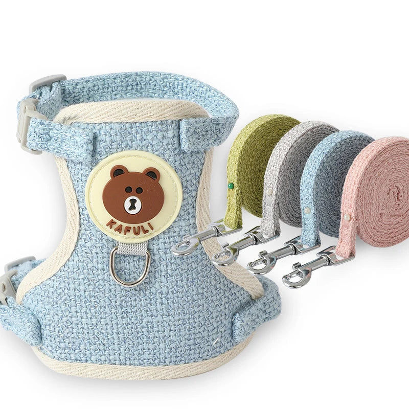 Correa de Pecho para Mascotas Ajustable y Padded en Colores Variados