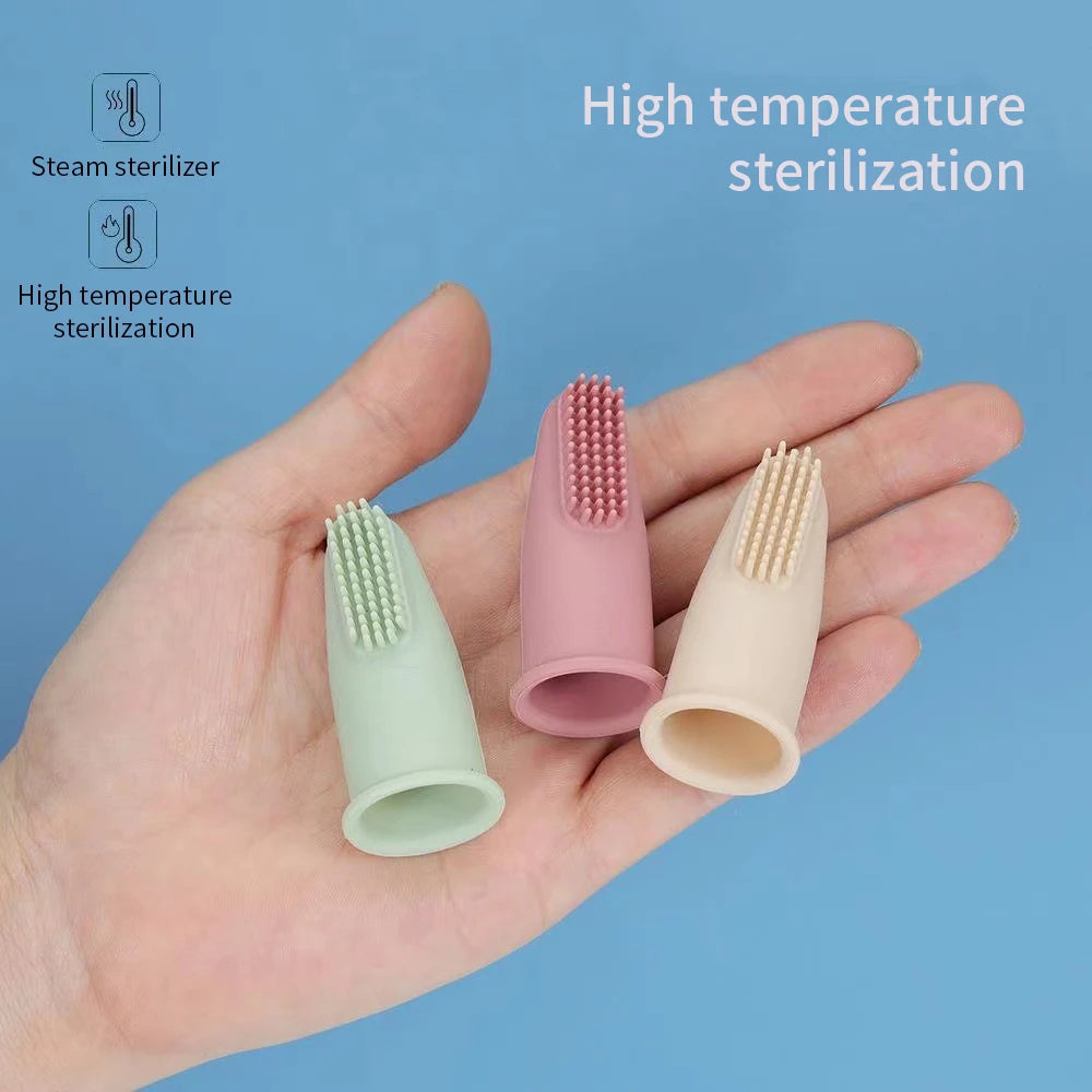 Cepillo dental para mascotas de silicona - Higiene bucal eficaz y segura