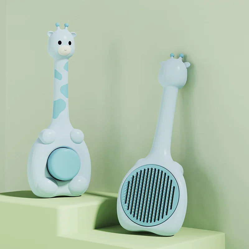 Peine para Gatos - Diseño ergonómico y fácil de usar para un pelaje saludable