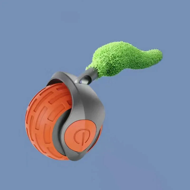 New Interactive Cat Toys Ball Auto Electric Rolling Ball Toys for Cat Kitty Pet Smart Automatic Teaser USB Rechargeable Cat Toy