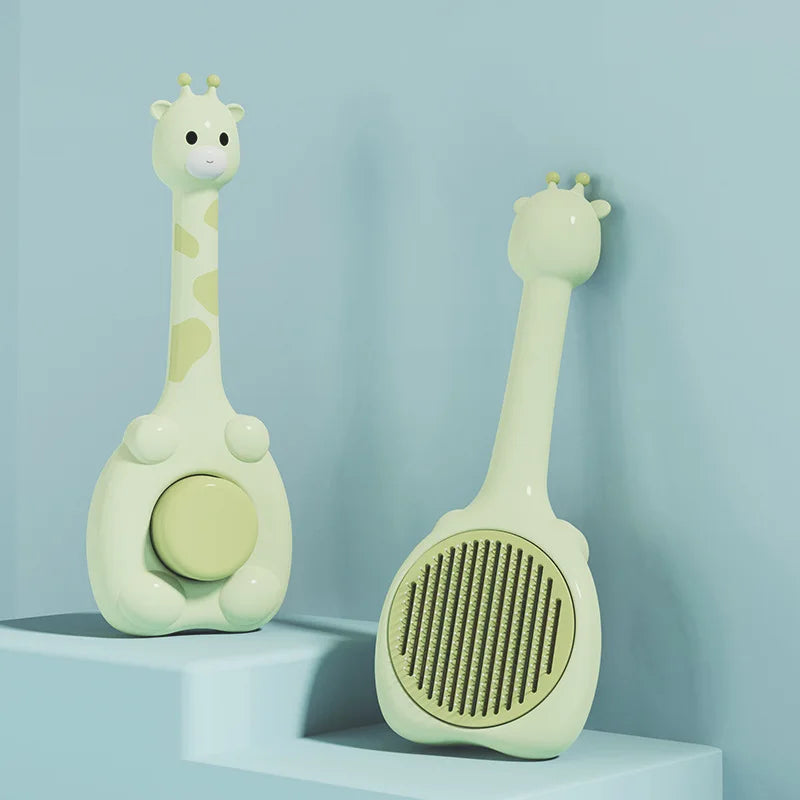 Peine para Gatos - Diseño ergonómico y fácil de usar para un pelaje saludable