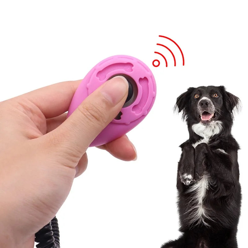 Clicker de Entrenamiento para Perros - Diseño Ergonómico y de Alta Calidad