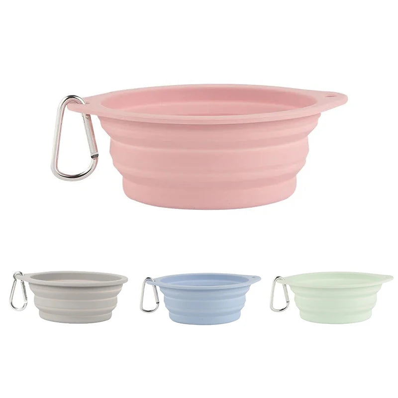 Cuenco Plegable Portátil para Mascotas 350ml – Fácil de Transportar y Resistente al Calor