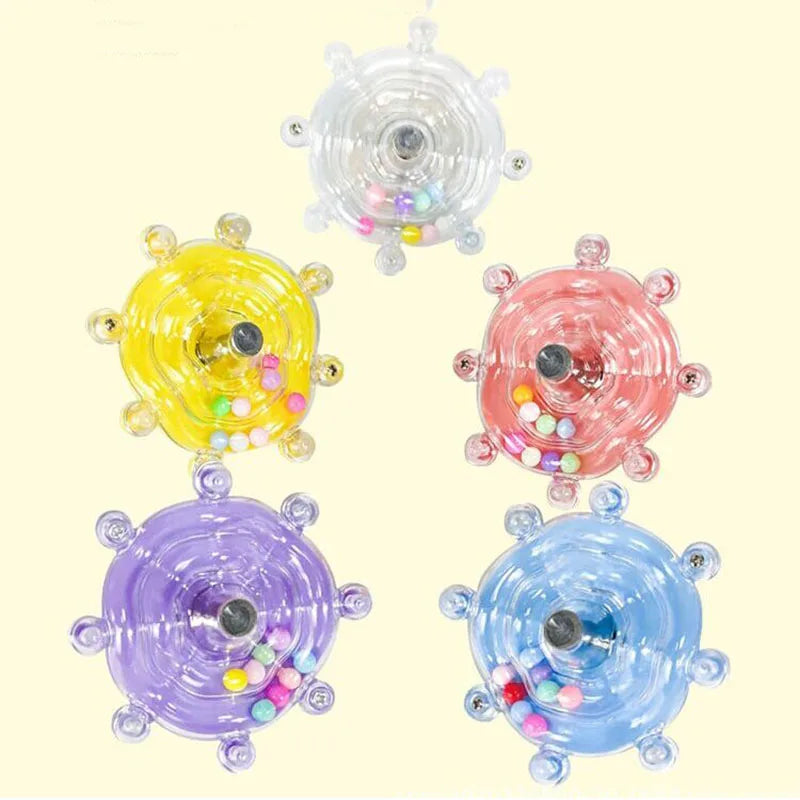 Mini comedero de plástico para aves tamaño 6x6cm