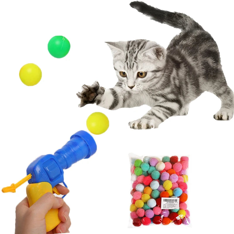 Juguete Cat Teaser Ball para Gatos - Estimula el Juego y la Caza