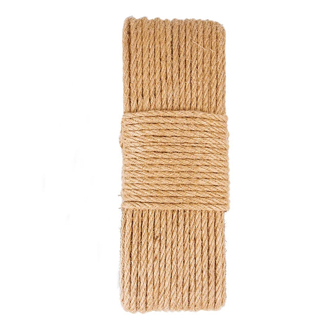 Cuerda de Sisal Natural para Gatos - Resistente, reemplazable y multifuncional