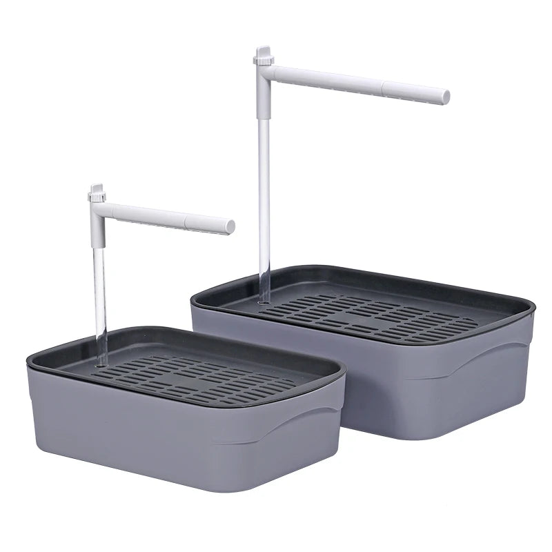 Bañera automática para aves con sistema de circulación y secado eficiente