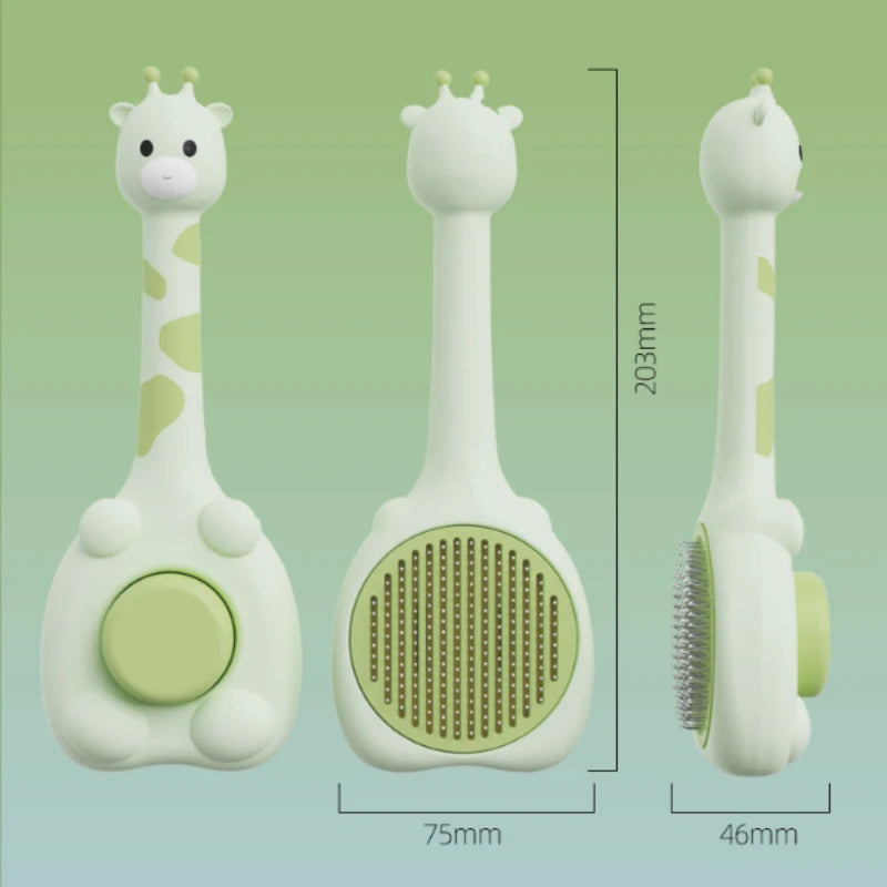 Peine para Gatos - Diseño ergonómico y fácil de usar para un pelaje saludable