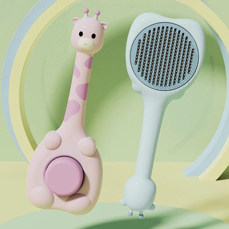 Peine para Gatos - Diseño ergonómico y fácil de usar para un pelaje saludable