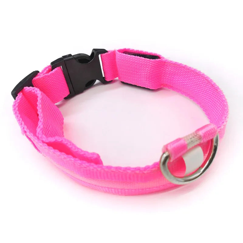 Collar Personalizado para Perros en Nylon con Cierre de Hebilla – Varias Tallasy Diseño Sólido