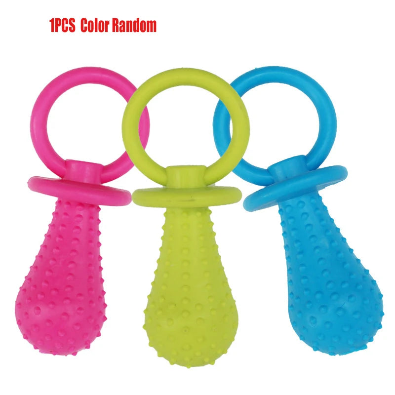 Juguete para Perros de Mordida en Caucho para Limpieza de Dientes - Resistente y Seguro